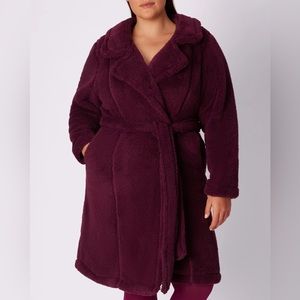 Parade Teddy Bear Cozy Coat Robe NWOT